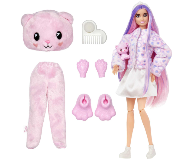 Barbie Cutie Reveal Lalka Miś Seria Słodkie stylizacje - 1163981 - zdjęcie 2